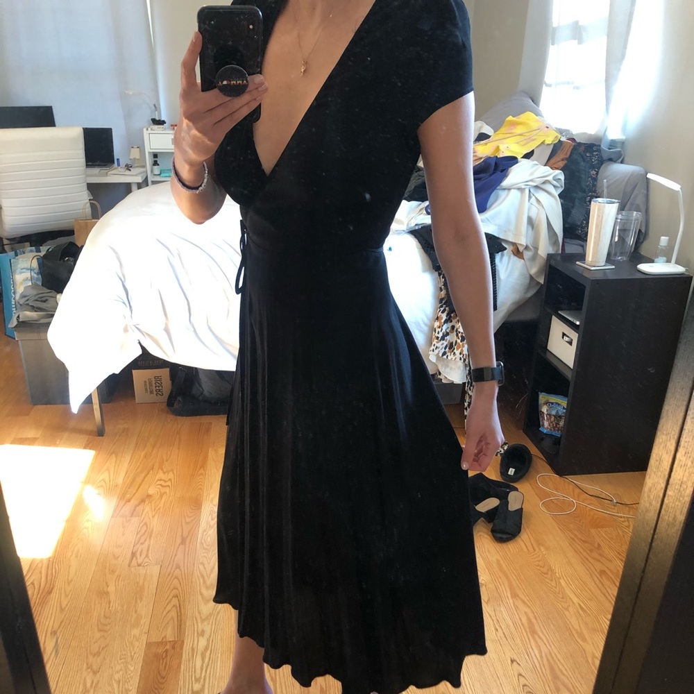 Forever 21 Wrap Midi Dress
